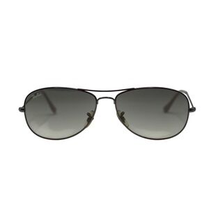 Ray-Ban Aviator Sunglasses Lavender Silver Frame & Gray Gradient Lenses